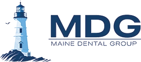 Maine Dental Group logo for the sidebar.
